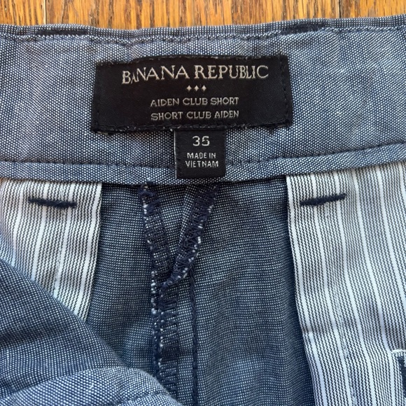 Banana Republic Aiden Club Shorts - Size 35 - Picture 3 of 6